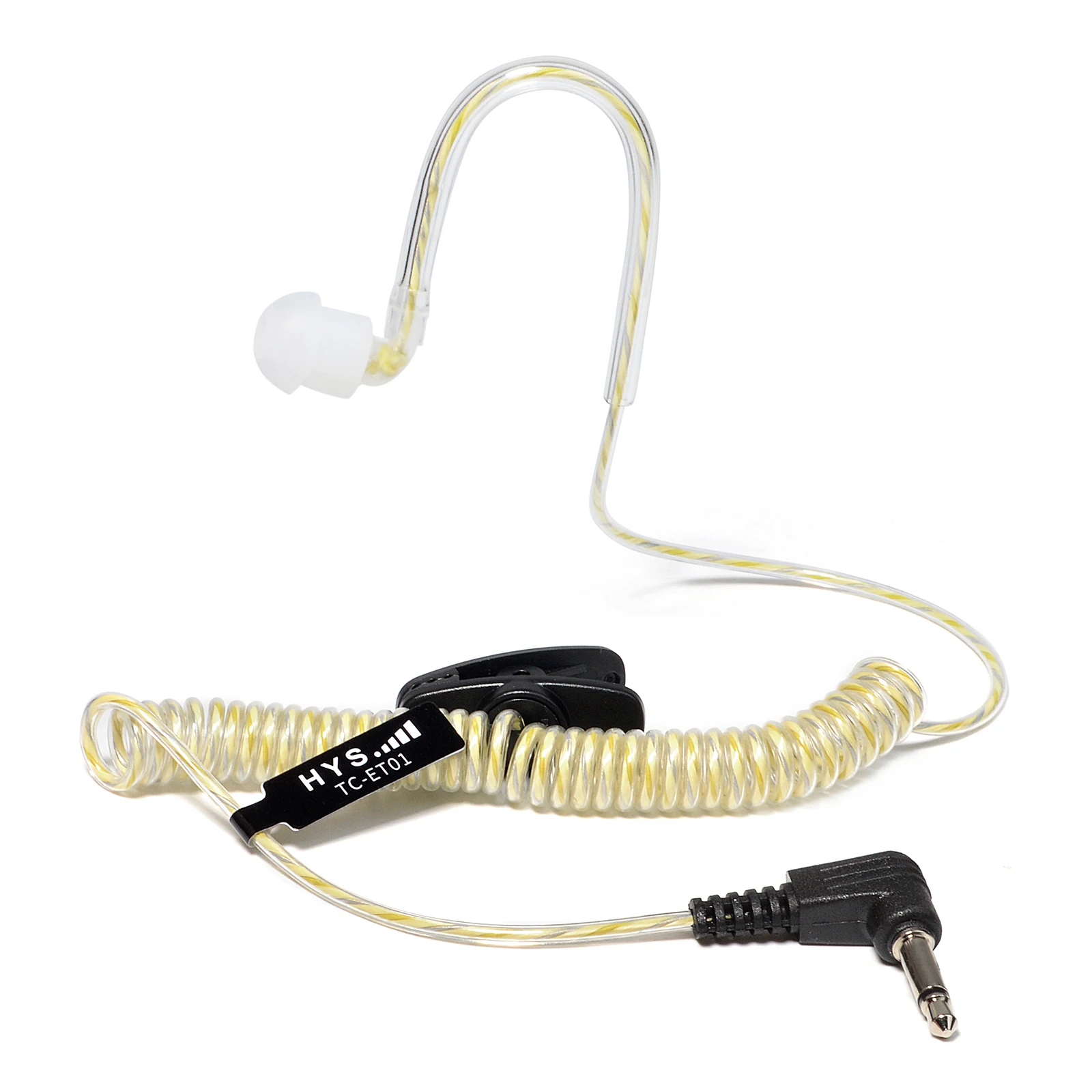 3,5 mm hörer nur Ohrhörer für Radio-Lautsprecher-Mikrofon, Balanced Armature-Treiber, Polizeisicherheit, Strafverfolgungs-Überwachungs-Headset Image