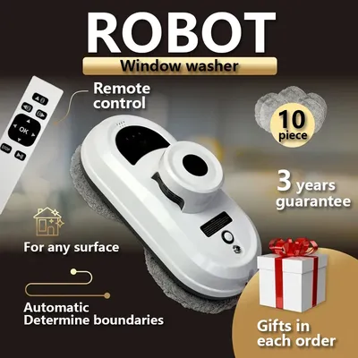 Fenster reinigungs roboter Hochs auger elektrischer Fenster putzer roboter Anti-Fall-Fernbedienung Image