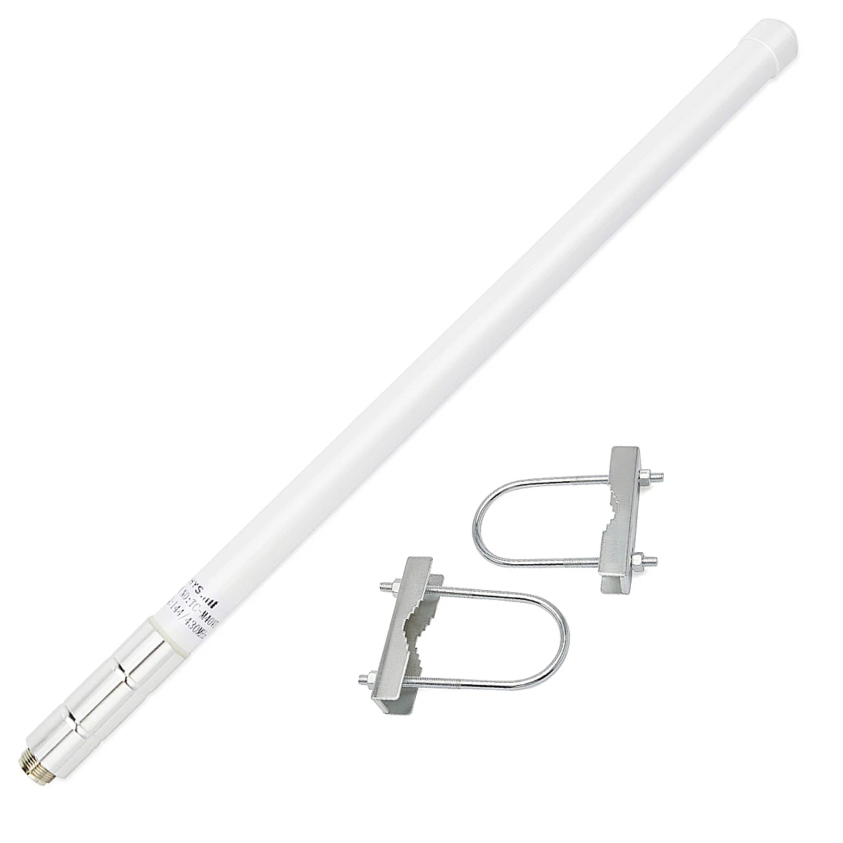 136–174 MHz VHF-Fiberglas-Radioantenne SO-239-Anschluss, Outdoor-Basisantenne für Amateurfunk-Transceiver Image