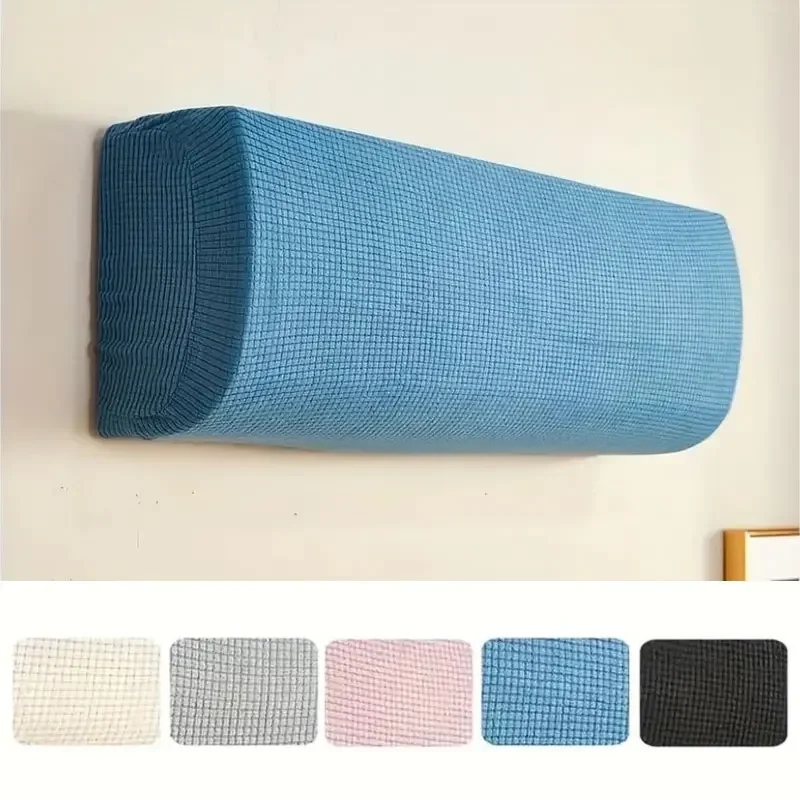 Staubschutz für Klimaanlage, Polarfleece, Luftschutz, Staubschutz, Wandmontage, einfache Reinigung, Schutzhüllen aus Polyester, Textilzubehör Image