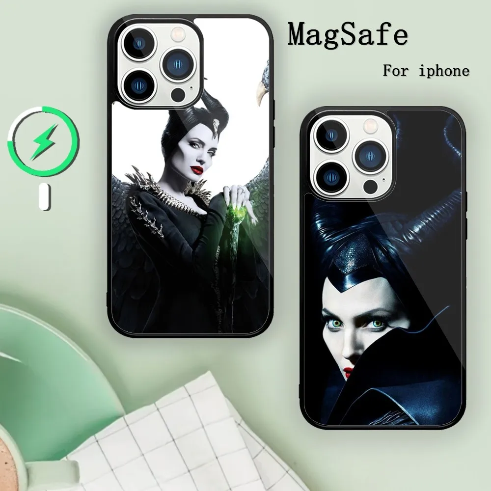 Hot Film M-Maleficent Handy hülle für magnetische Anziehung kraft iPhone 11 12 13 14 15 Mini Pro xs max x s plus xr Shell Image