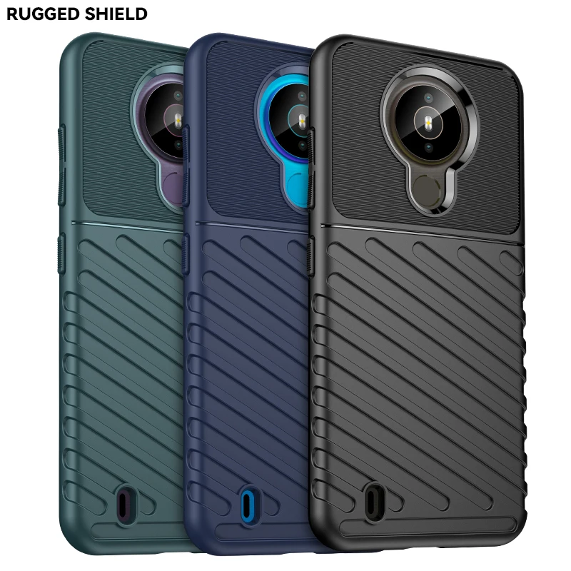 Luxus-Hülle Abdeckung stoß feste Silikon-Handy hülle für Nokia 1,4 Image