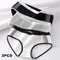 3 pezzi/set mutandine di cotone da donna slip sexy a vita bassa intimo femminile traspirante tinta