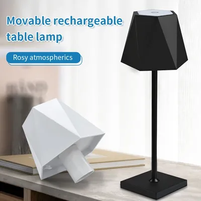 LED Schreibtisch lampen für Raum wiederauf ladbare Tisch lampe drei Farben Nacht bett kreative Umgebungs licht wasserdichte Touch Lampe Dekor Licht