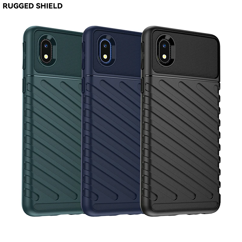 Luxuriöse Schutzhülle aus stoßfestem Silikon für Samsung Galaxy A01 Core/M01 Core/A3 Core Image