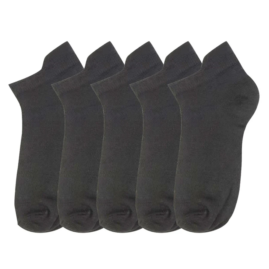 Damen Socken Socken Frühling Sommer dünne einfarbige Deodorant saugfähige atmungsaktive Mesh Eye flache Boots socken Image