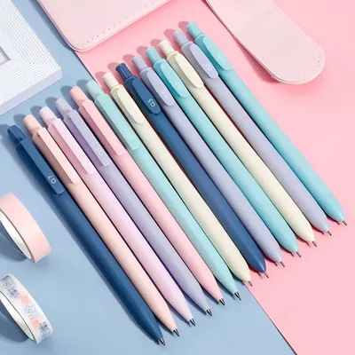 Cute Mechanical Pencil Set, 6PCS Pastel Mechanical Pencils 0.5 & 0.7mm,Aesthetic pencils for Girl Boy, Back to School Supplies