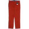 Tommy Hilfiger Herren Stoffhose, Gr. 32, orange, Baumwolle