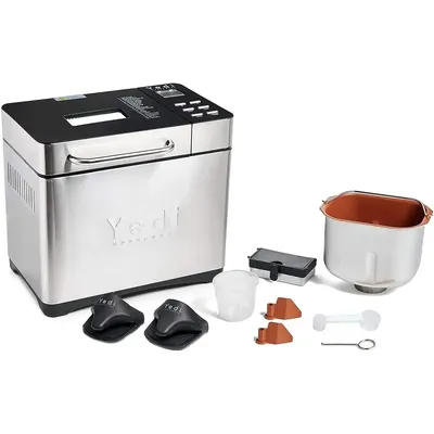 Yedi Total Package 19-in-1 Bread Maker, with Deluxe Accessory Kit