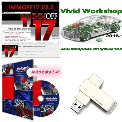 Car Software EDC17 + IMMOFF17 with keygen repair software + Vivid 2018 Workshop DATA 2018