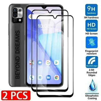 2 Pcs Full Screen Protector For UMIDIGI Power 5 Tempered Glass On The For UMIDIGI A11 A7S A9 A7 Pro