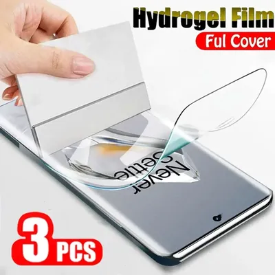 3PCS Hydrogel Film for OnePlus 12 12R 11 11R 10 10T ACE 2 Pro Soft Screen Protector for OnePlus Nord