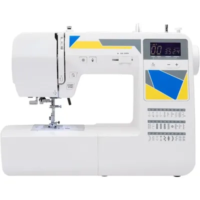 MOD-30 Computerized Sewing Machine with 30 Built-In Stitches, 3 One-Step Buttonholes, Drop Feed and
