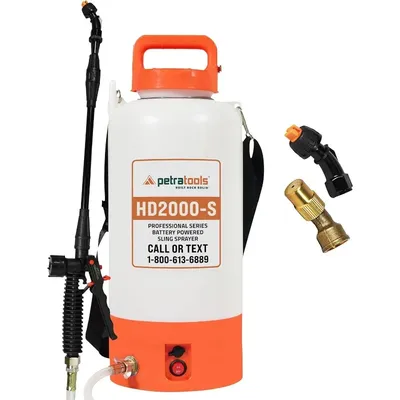 2 Gallon Battery Powered Sprayer - HD2000-S Electric Sprayers in Lawn and Garden with Easy-to-Carry