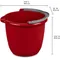 10 Qt Spout Pail with Handle, Bucket for Household Cleaning, Washing The Car, and Mopping, Spout to