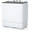 26lbs Compact Twin Tub Portable Washing Machine, Mini Washer(18lbs) &/Built-in Drain