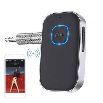 Car Wireless Aux Cord Wireless Transmitter Receiver 3.5mm Wireless Audio Receiver Wireless Music