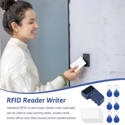 RFID Copier Reader ID Handheld Card Copier Card Duplicator 125KHz Portable ID Scanners Home