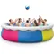 Inflatable Top Ring Swimming Pools 18ft*48in Round Pool Include Filter Pump Include Filter Pump Blue