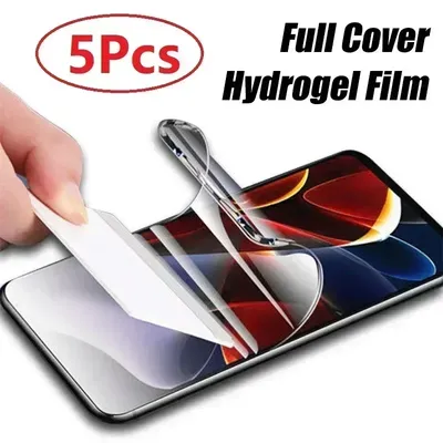 5Pcs Hydrogel Film For Motorola Moto G84 G54 5G G14 4G MotoG84 MotoG54 MotoG14 Moto G 14 54 84