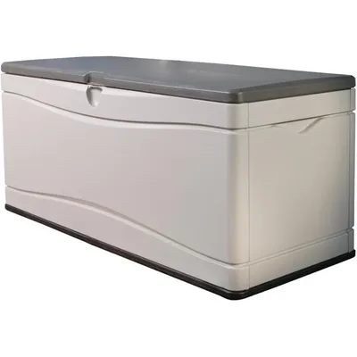 60012 Extra Large Deck Box, 130 Gallon, Desert Sand/Brown