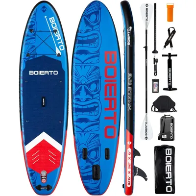 Inflatable Stand Up Paddle Boards for Adults, Yoga Board with Premium Sup Accessories & 3 Removable