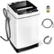 Full Automatic Washing Machine, 2 in 1 Portable Laundry Washer 1.5Cu.Ft 11lbs Capacity Washer and