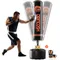 Bag with Stand Adult-70 Free Standing Boxing Bag with Suction Cup Base for Adult Teens, Heavy Bag