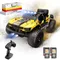 Large Remote Control Truck with Lights, Fast Short Course RC Car, 48 km/h 4x4 Off-Road Hobby Grade