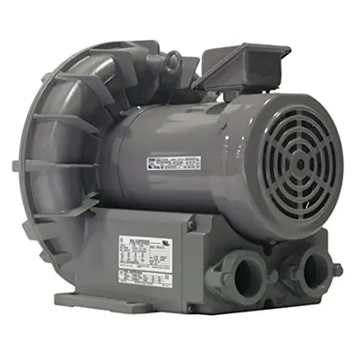 Regenerative Blower 135CFM 230/460V Air Flow Capacity Industrial Use – Lightweight 85lb Design by