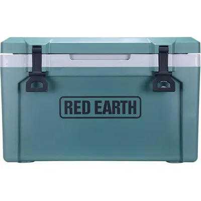 52 Quard Hard Cooler Insulated Portable Ice Chest Box with Basket & Divider, Great for The Beach,