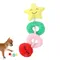 Squeaky Plush Dog Toys Cartoon Star Puppy Teething Toy Soft Pet Toy Dog Enrichment Toys For Pet