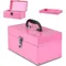 Latch Closure,Pink,Tool Storage, Lockable,Mini Tool Box,Small Tool Case for Household,