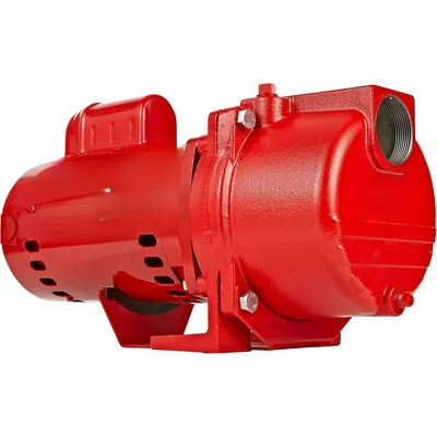 Tools.115/230 Volt, 1.5 , 71 GPM Cast Iron Sprinkler/Irrigation Pump with Thermoplastic Impeller,