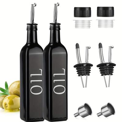 TEMU 2pcs Oil , Oil , , Seasoning , Cooking Oil Dispenser, For Air , Salad, Frying, , Christmas, Halloween,