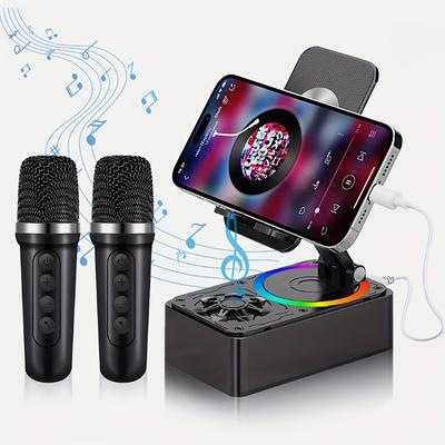 TEMU 1pc Multifunctional 360 Rotating Phone Holder, Led , To Folding Phone Holder, Suitable For Or Use, Is Small For , Relatives,