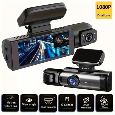 TEMU And Interior Of The Driving Recorder Are With A 64g Sd Card, A 3.16-inch Driving Recorder With 1080p , A For High- Loop Recording, And A Wide-angle Car Dvr