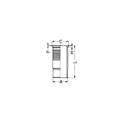 KOLBENSCHMIDT Zylinderlaufbuchse Universal 144,5mm für MAN 51.01201-0439 89906110 Image