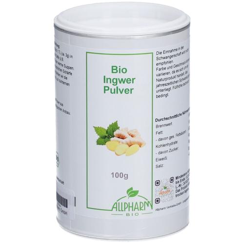 BIO Ingwer Allpharm Premium Pulver 100 g