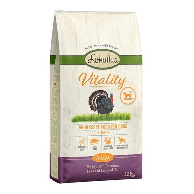2x 12kg Lukullus Vitality Light getreidefreies Hundefutter trocken
