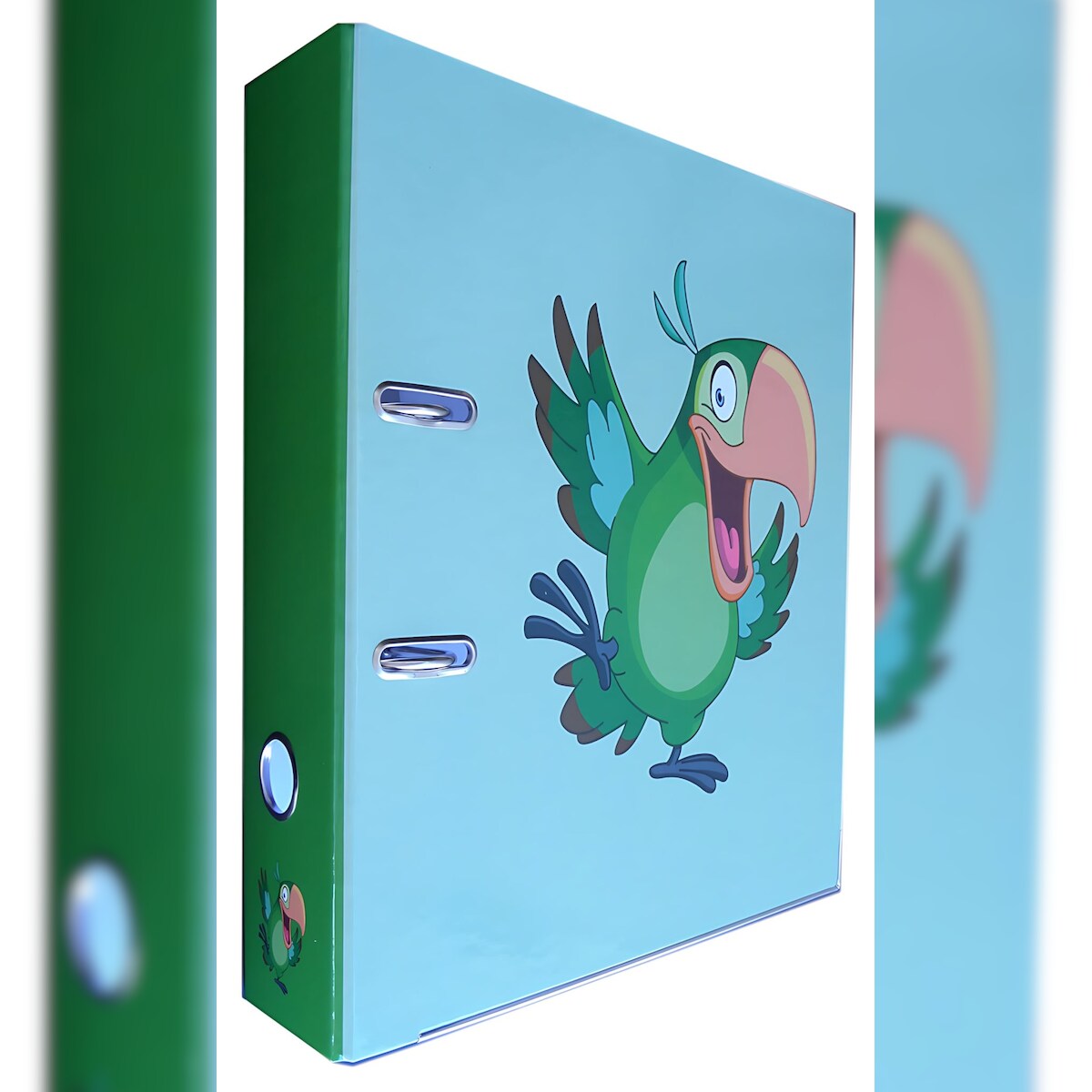 ADINA Motivordner Fröhlicher Papagai Image