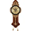 Luxus Stille Wanduhr Pendel Holz Vintage Große Wohnzimmer Uhr Kunst Dekor Digitaluhr Elegante Uhr Moderne Ungewöhnliche