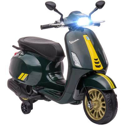 Aiyaplay - Elektro Kindermotorrad, Vespa 6V Elektromotorrad mit MP3, usb, FM-Radio, Image