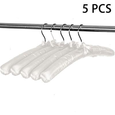 Stück gepolsterte Satin-Kleiderbügel, Kleiderbügel für Braut- und Hochzeitskleider, Image