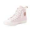 Sneaker CONVERSE "CHUCK TAYLOR ALL STAR LEATHER & SHERPA", Gr. 37, rosa (blush hush, egret, warm quarry), Leder, sportlich, Schuhe