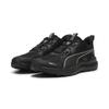 Laufschuh PUMA "Reflect Lite Trailrunning-Schuhe Erwachsene", Gr. 41, schwarz (schwarz cool schwarz gray silber metallic), Obermaterial: Synthetik, Textil; Futter: Textil; Innensohle: Textil; Laufsohle: Gummi, Schuhe