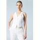 Coast Womens Premium Tailored Bridal Waistcoat - White - Size 16 UK | Coast Sale | Discount Designer Brands