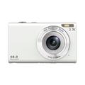 fotocamera digitale 4k vlogging camera 48mp zoom digitale portatile punta e scatta con scheda di memoria da 32gb/64gb/128gb inclusa