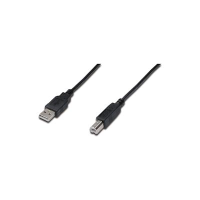 ASSMANN USB 2.0 Kabel Typ A-B 3.0m USB 2.0 konform sw.