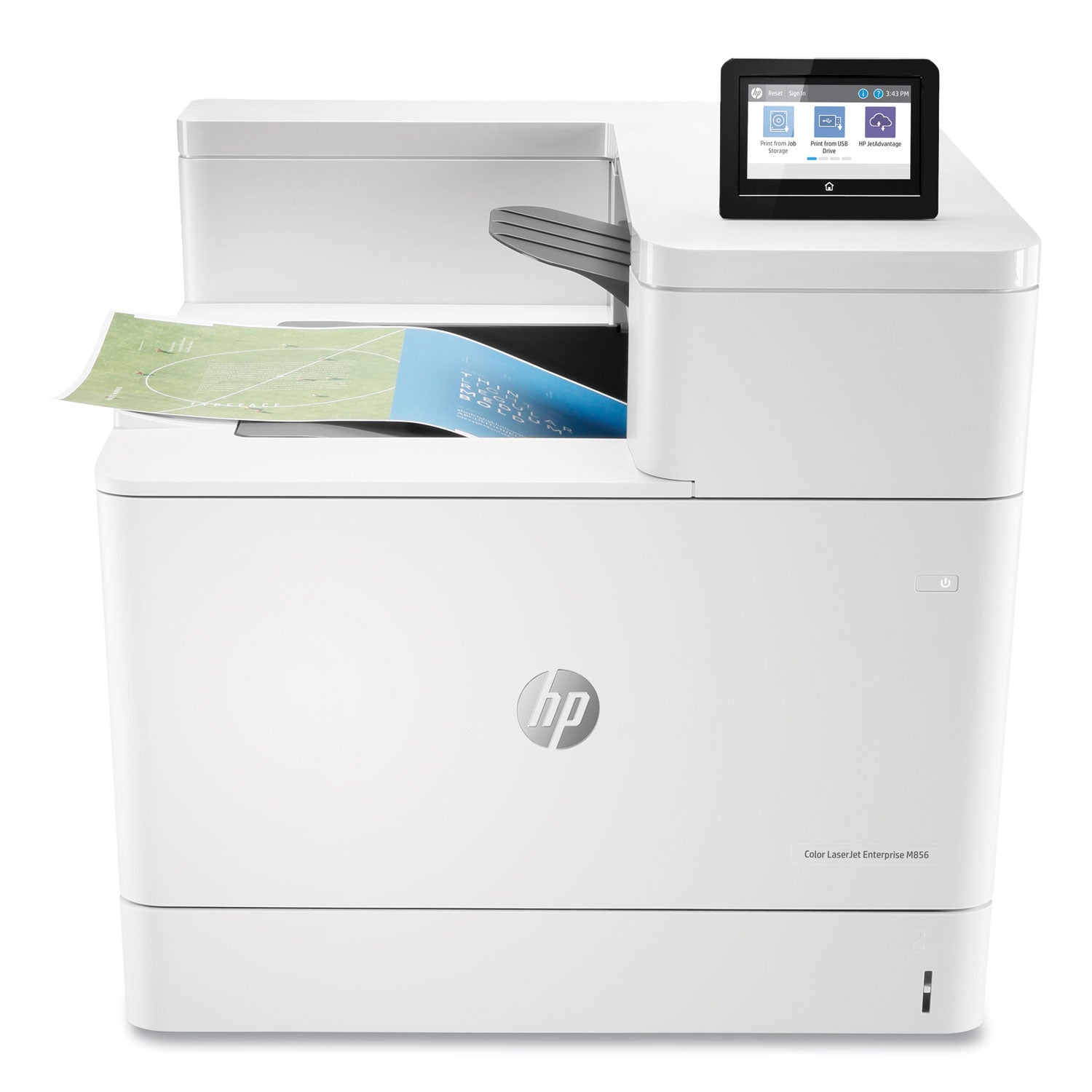 HP Color LaserJet Enterprise SFP M856dn Laser Printer (HEWT3U51A) Laser Printers